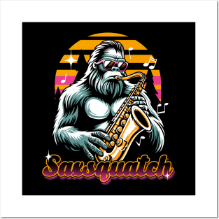 Saxsquatch II Posters and Art